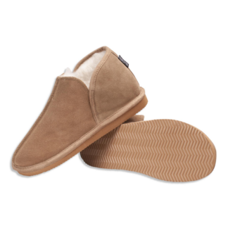 Nordvek Mens Suede Boot Style Slippers With Rubber Sole – 448-100